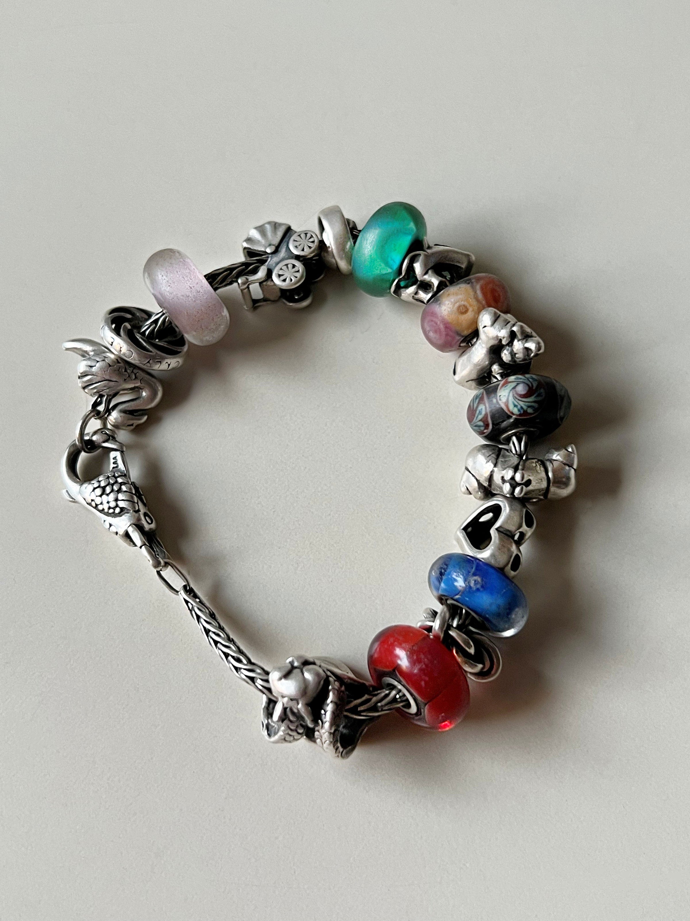 Kirsten's personal love story bracelet