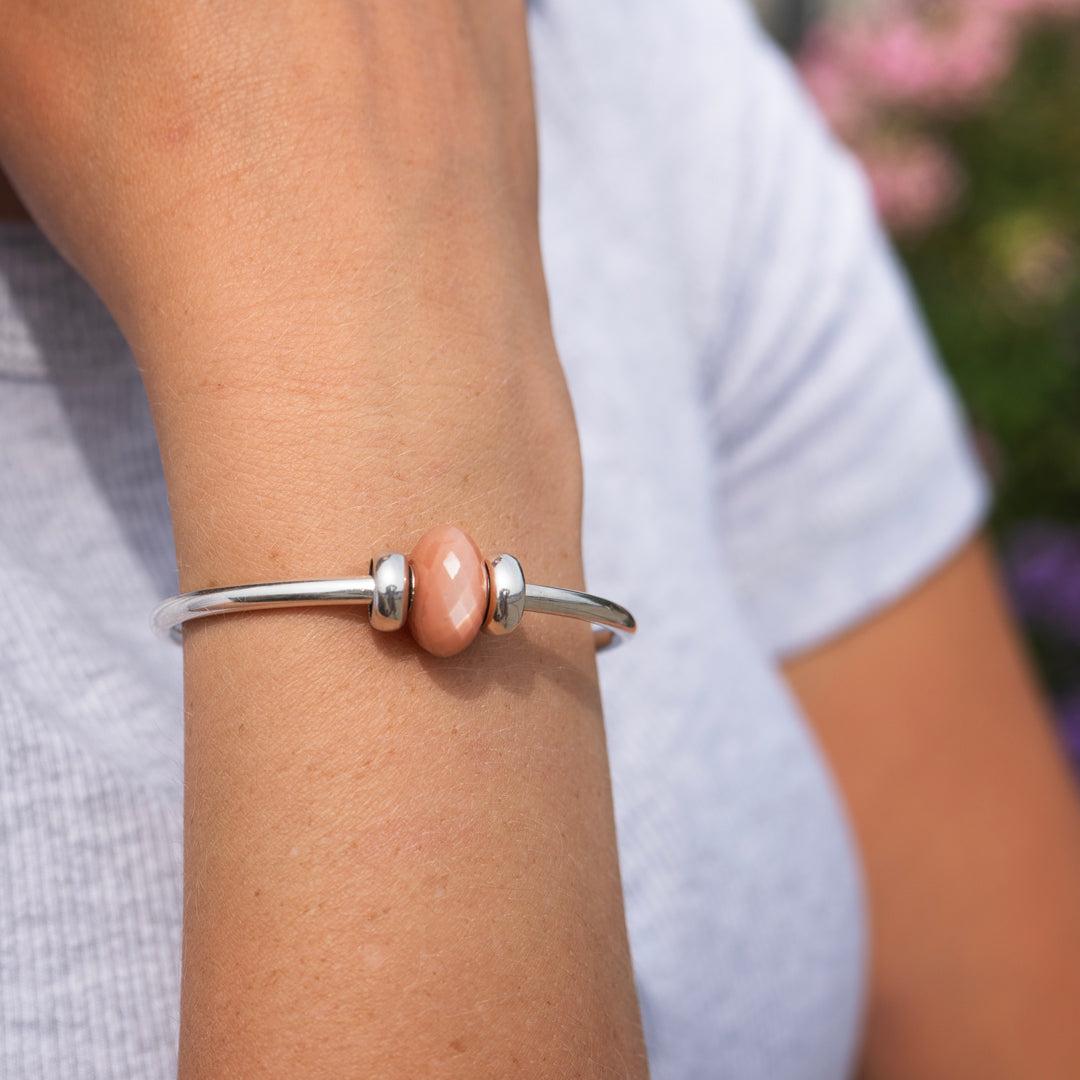 Feldspar Moonstone Power Bangle