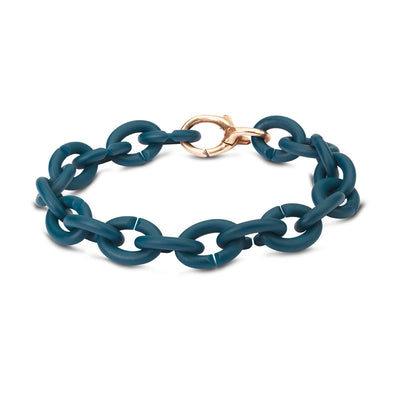 Deep Petrol Bronze Bracelet